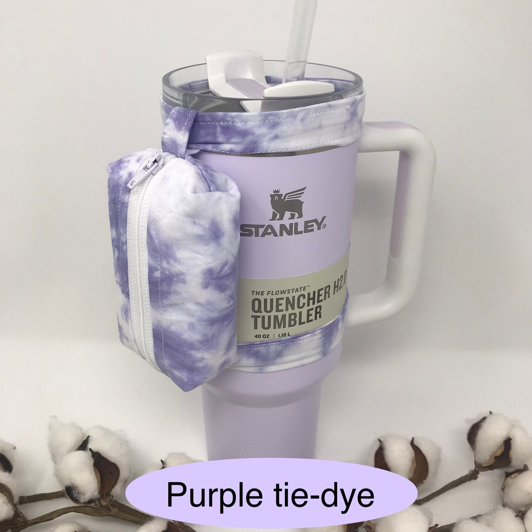 Tie Dye Series - Tumbler 40 OZ - Tie-Dye Purple