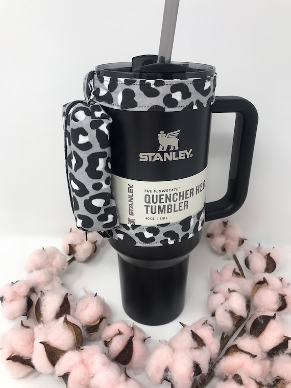 Water Bottle Carrier With Phone Pocket For Stanley Quencher 40 Oz