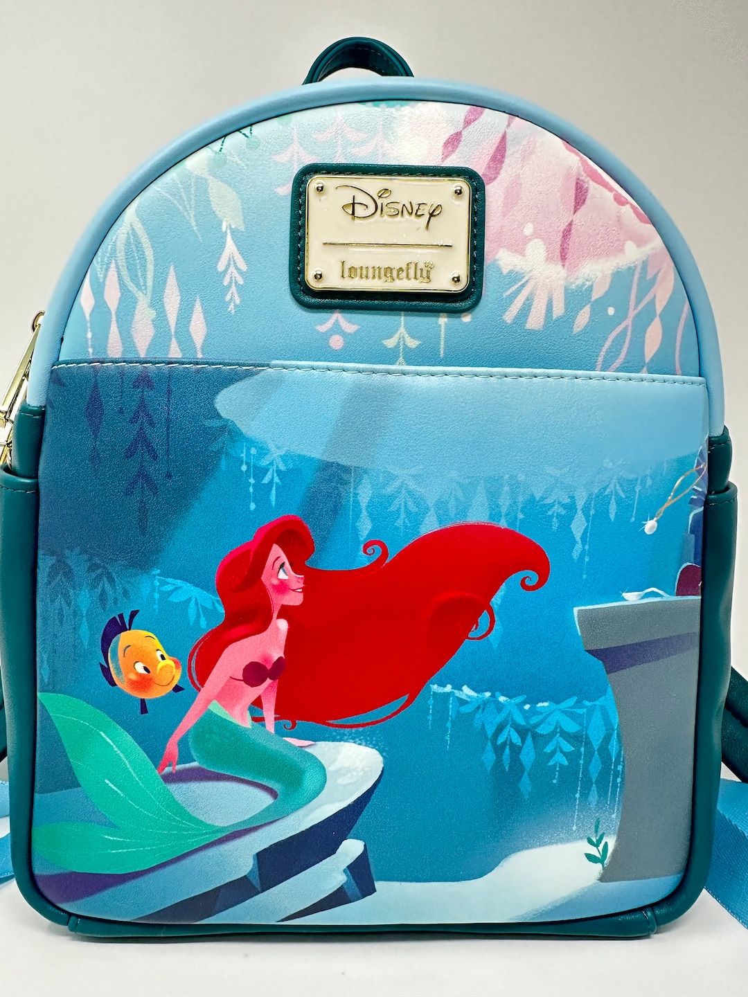 Disney Loungefly Little Mermaid Ariels Grotto Backpack Etsy