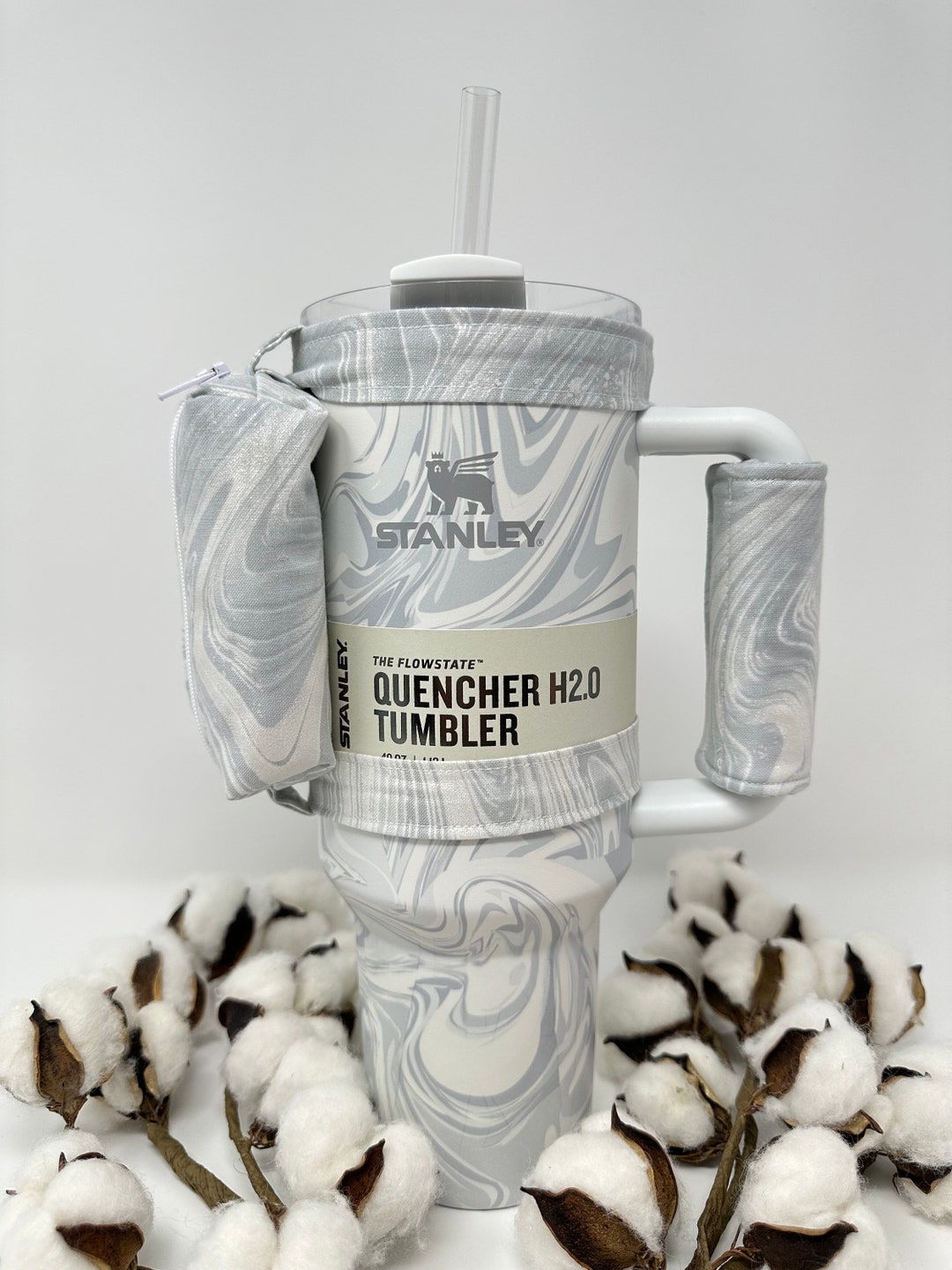 Authentic Exclusive Stanley 40oz. Quencher H2.0 Polar Swirl Authentic Exclusive Stanley 40oz. Quencher H2.0 Polar Swirl