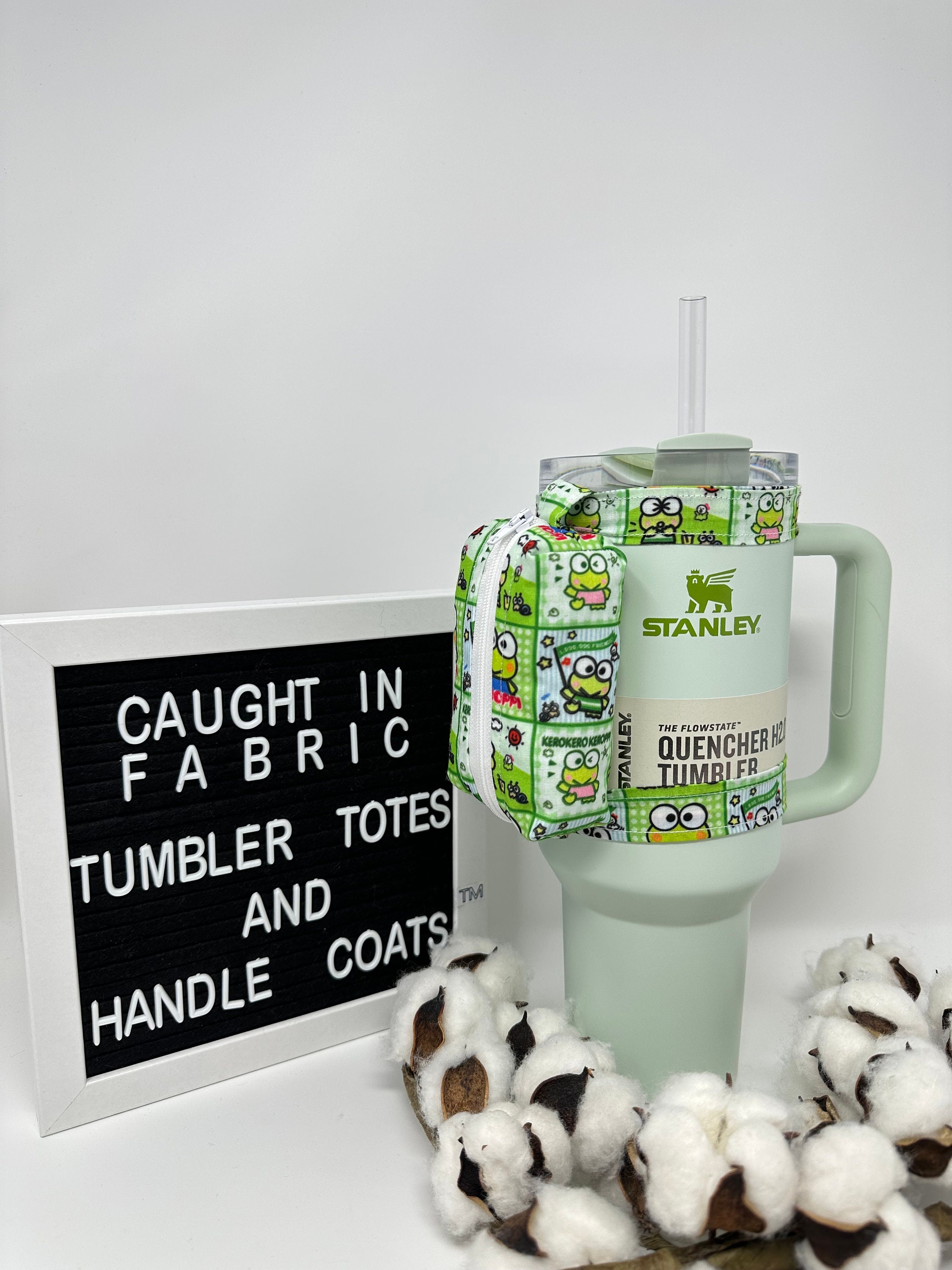 Stanley 40 Ounce Keroppi Tumbler Tote, Tumbler Pouch Accessory