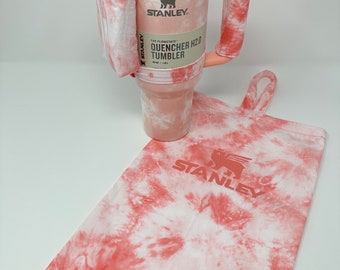 Stanley, Kitchen, Target Exclusive Stanley 4oz Quencher Peach Tie Dye New  H20 Tumbler Cup Htf