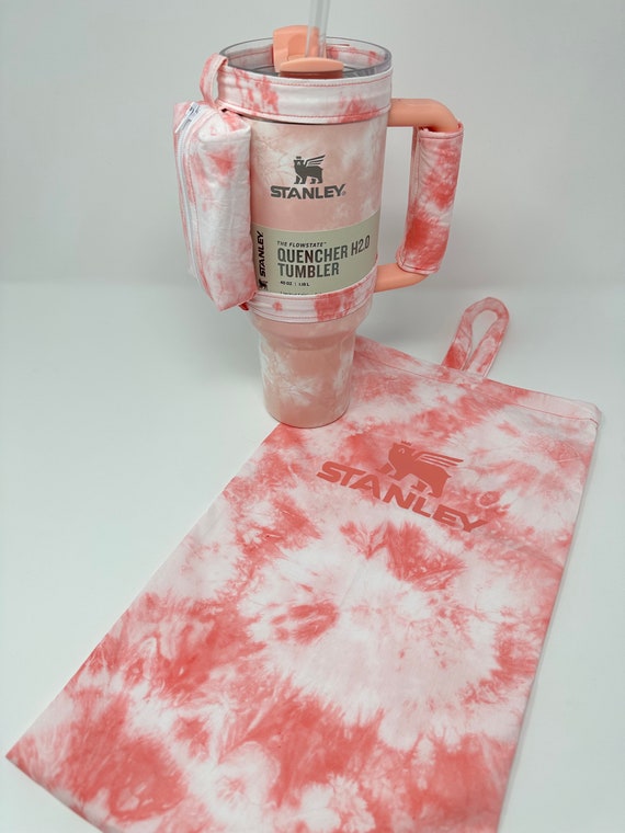 Target Exclusive Stanley 40oz H2.0 Flowstate Peachtie Dye Tumbler