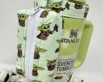 Stanley 40 Ounce Tumbler Zippered Pouch, Tumbler Backpack, Tumbler Zippered  Wallet, Water Bottle Pouch and Handle Cover Set 