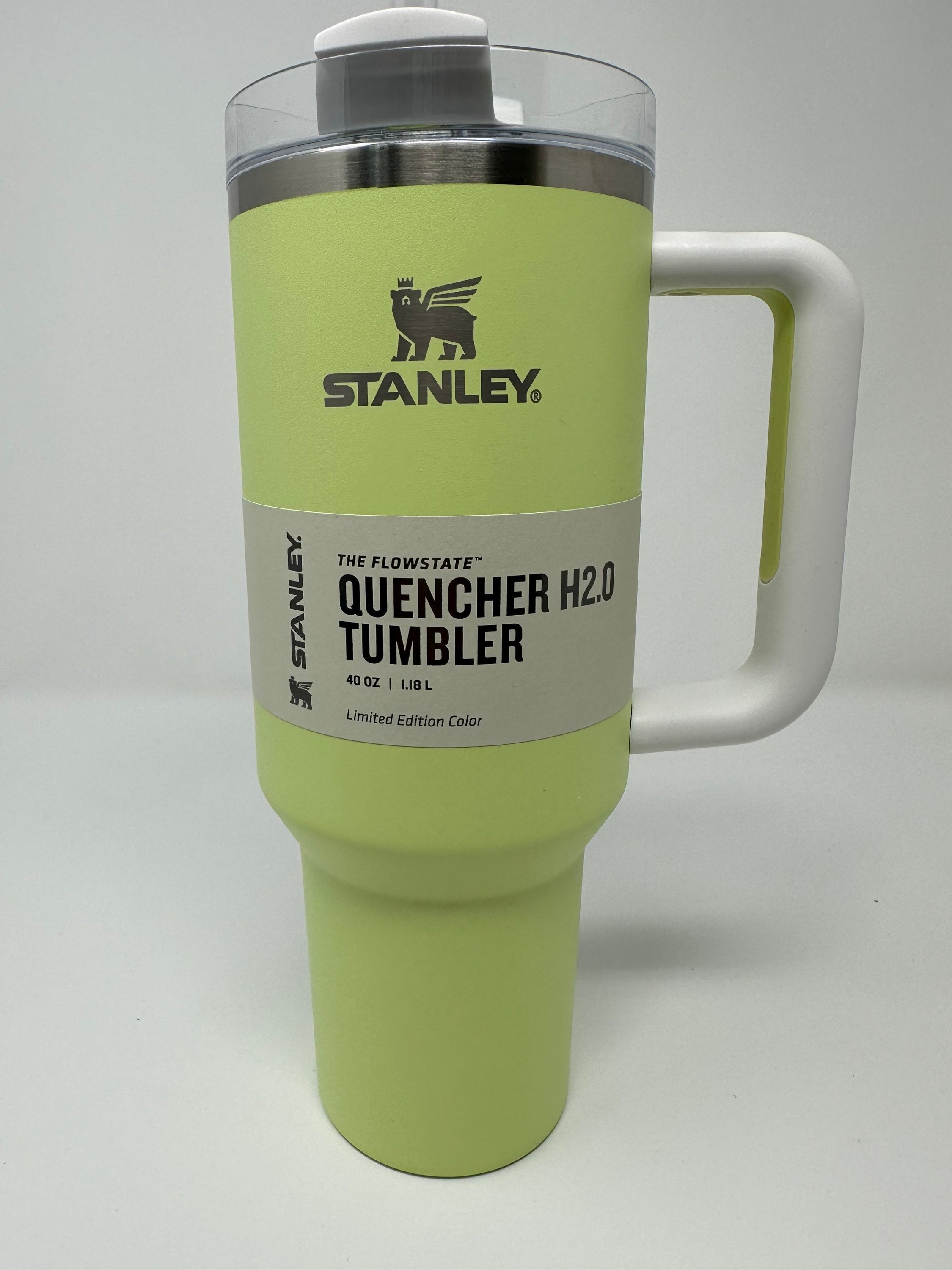 Tie Die Lime Green STANLEY Flowstate Quencher H2.0 Tumbler Cup 40 Ounces  Limited Edition Target Exclusive Personalize It 