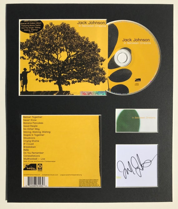Jack Johnson Signed Autographed In Between Dreams Etsy