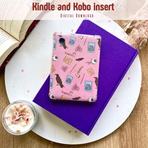 Kindle and Kobo Butcher and Blackbird kindle insert, Valentine’s Day gift bookish girlfriend, kobo insert Book Inspired Gift for Book Lover