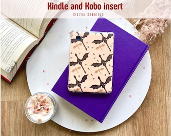 Fourth Wing Kindle Insert Dragon Kindle Srickers Romantasy E-Reader Holographic Insert Book Inspired Kobo Gift for Book Lover