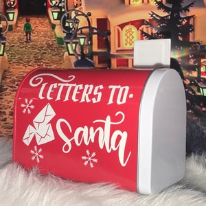 Buzón de cartas para Papá Noel, Buzón de Navidad personalizado, Buzón de entrega especial, Buzón de Navidad, Regalo de Navidad