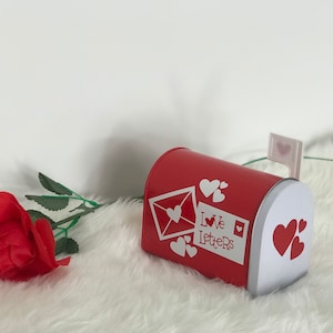 Cassetta postale di San Valentino, portacaramelle, decorativa, personalizzata