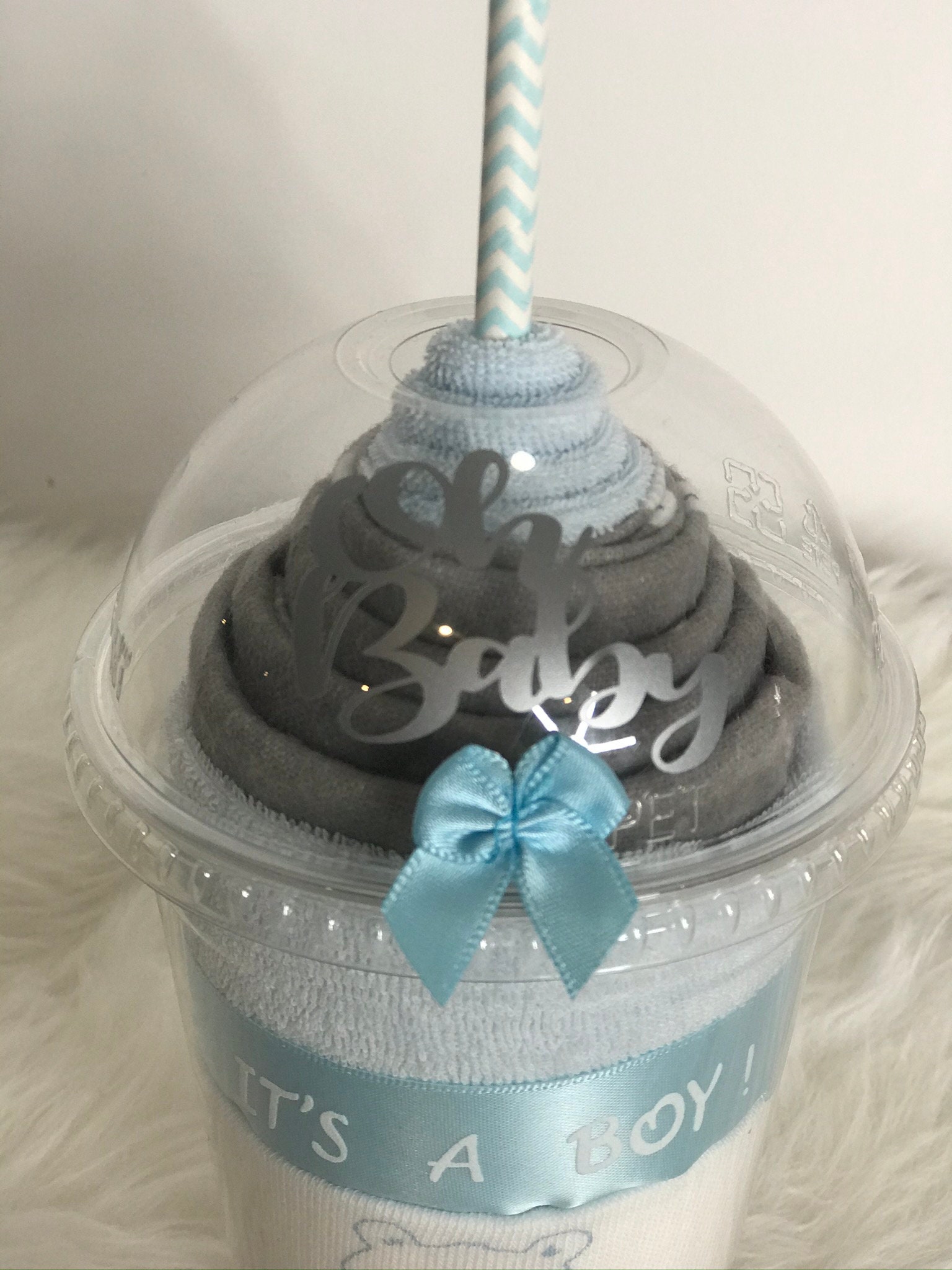 Oh Baby Receiving Blanket Milkshake Baby Shower Gift Baby Etsy