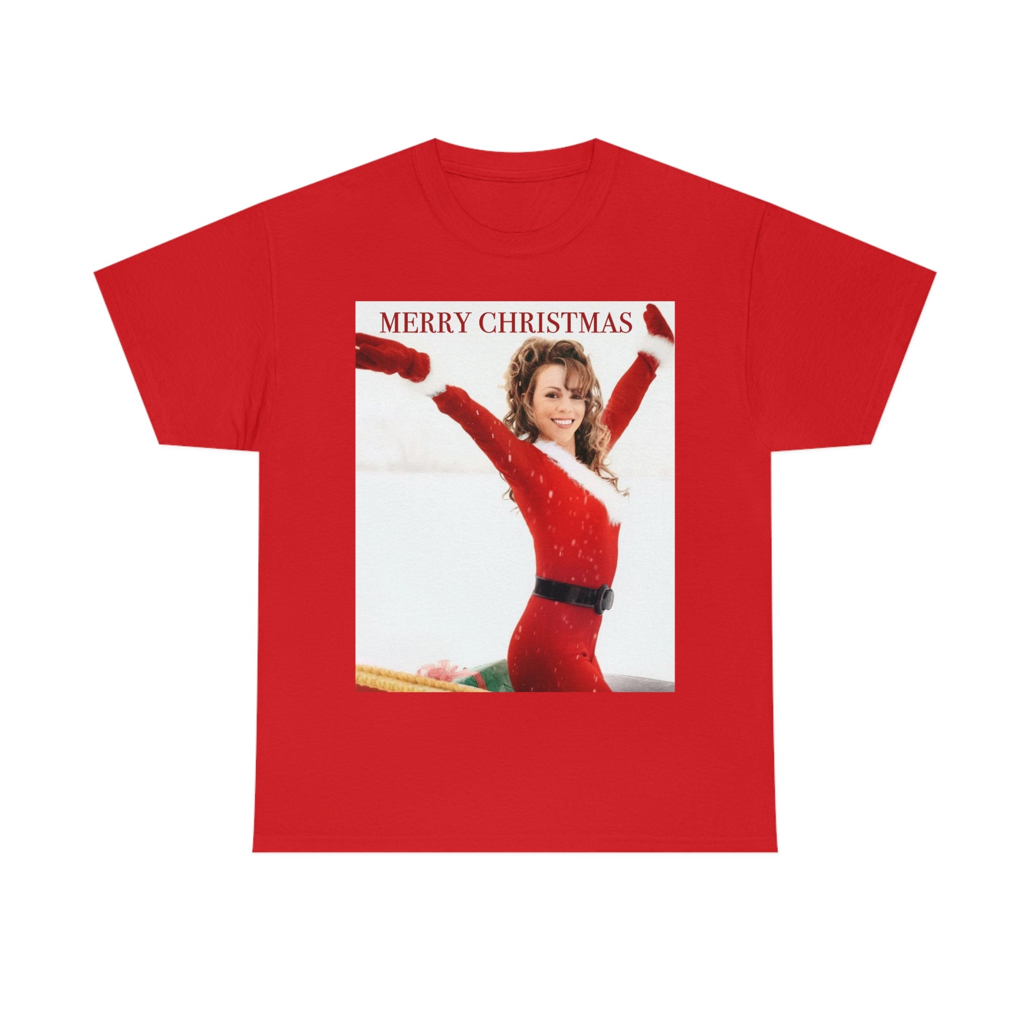 Vintage  Mariah Carey  Merry Christmas T-Shirt