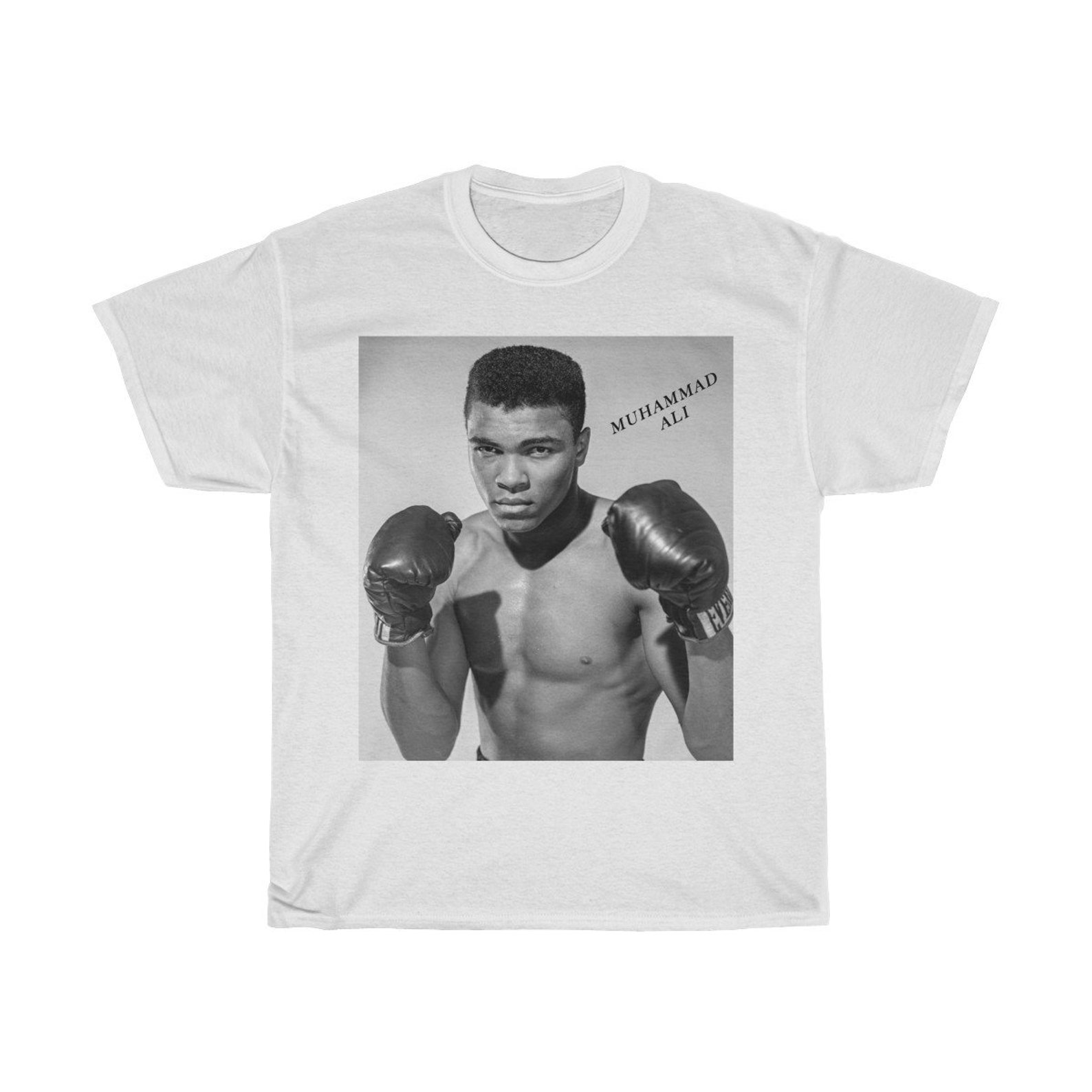 Muhammad Ali Design Vintage Aesthetic Premium Unisex Crew Neck T-shirt ...