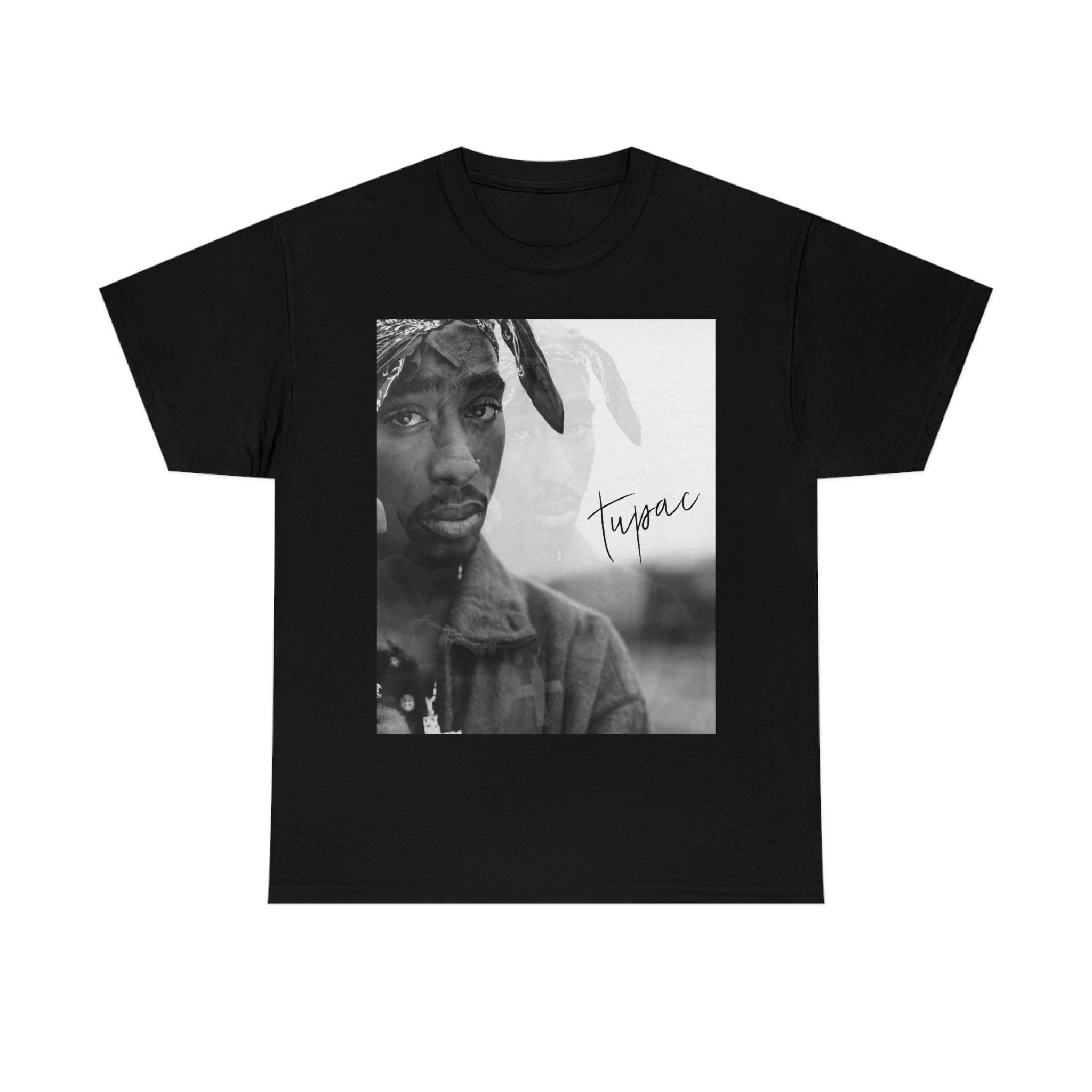 Tupac Shakur Aesthetic Premium Unisex Glitch T-shirt / - Etsy