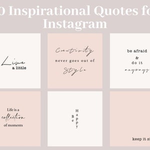 20 Inspirational Quotes for Instagram Instagram Post Quotes Instagram ...