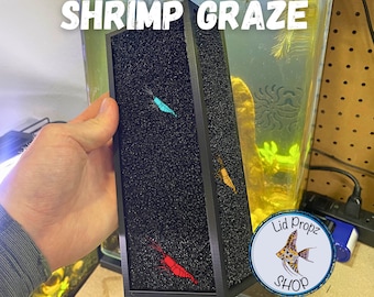 Copertura per filtro per gamberetti al pascolo: acquario Fluval Flex/Spec, stampata in 3D SPEDIZIONE GRATUITA!