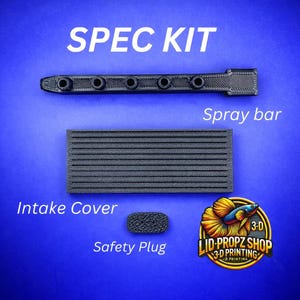 Fluval Spec アップグレードキット: スプレーバー、吸気カバー、プラグ