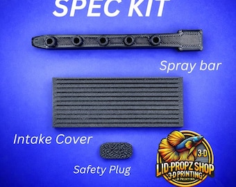 Fluval Spec Upgrade Kit: Spray Bar, Intake Cover & Plug