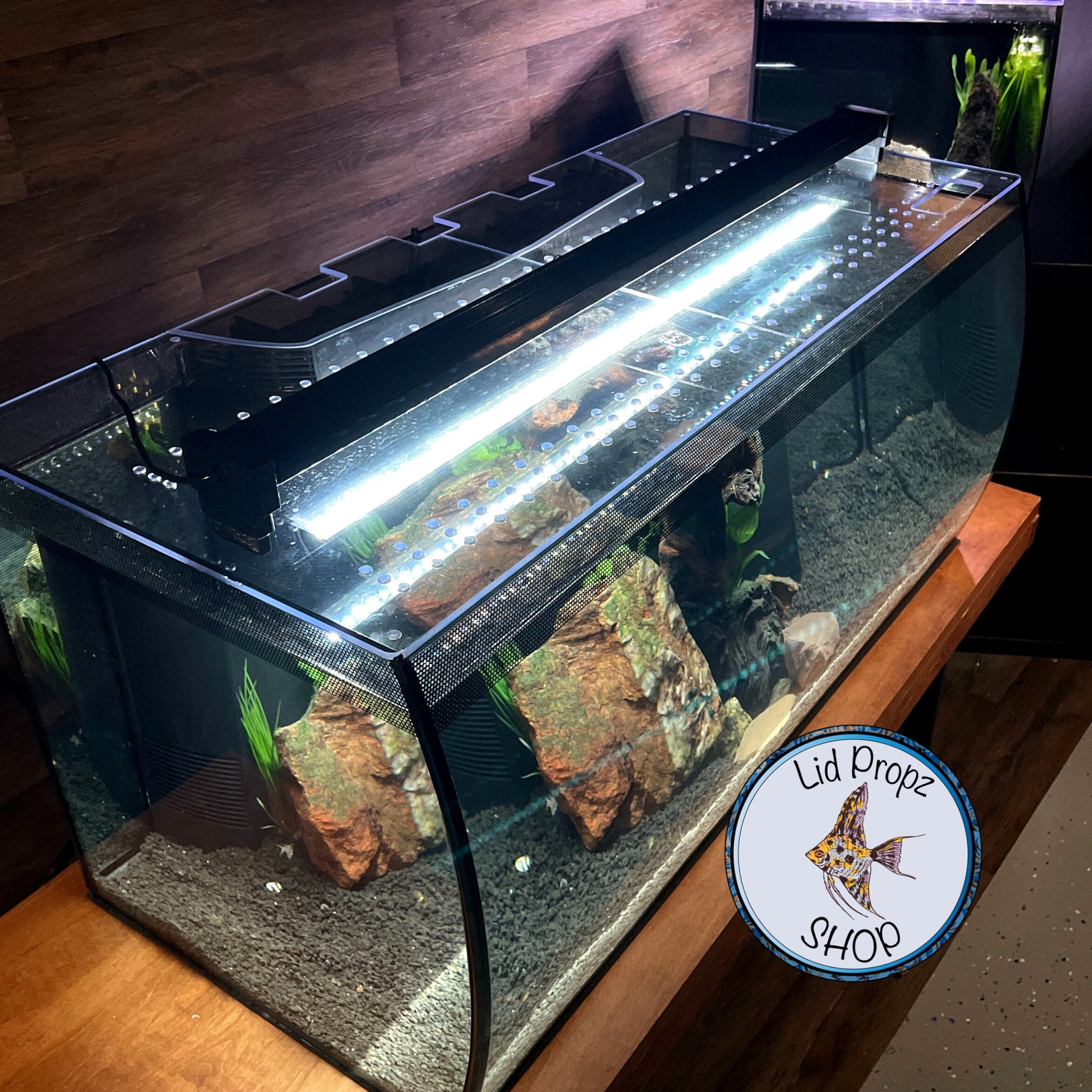 Fluval Flex 32.5 Gal Lid Clear Lid. Fish Tank Lids by Tank Etsy