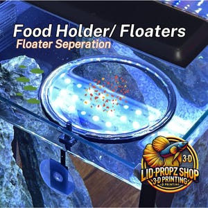 Verstellbarer Aquarium-Futterring: Wasserpflanzenkontrolle, Lösung für LebensmittelabfälleVersandkostenfrei!