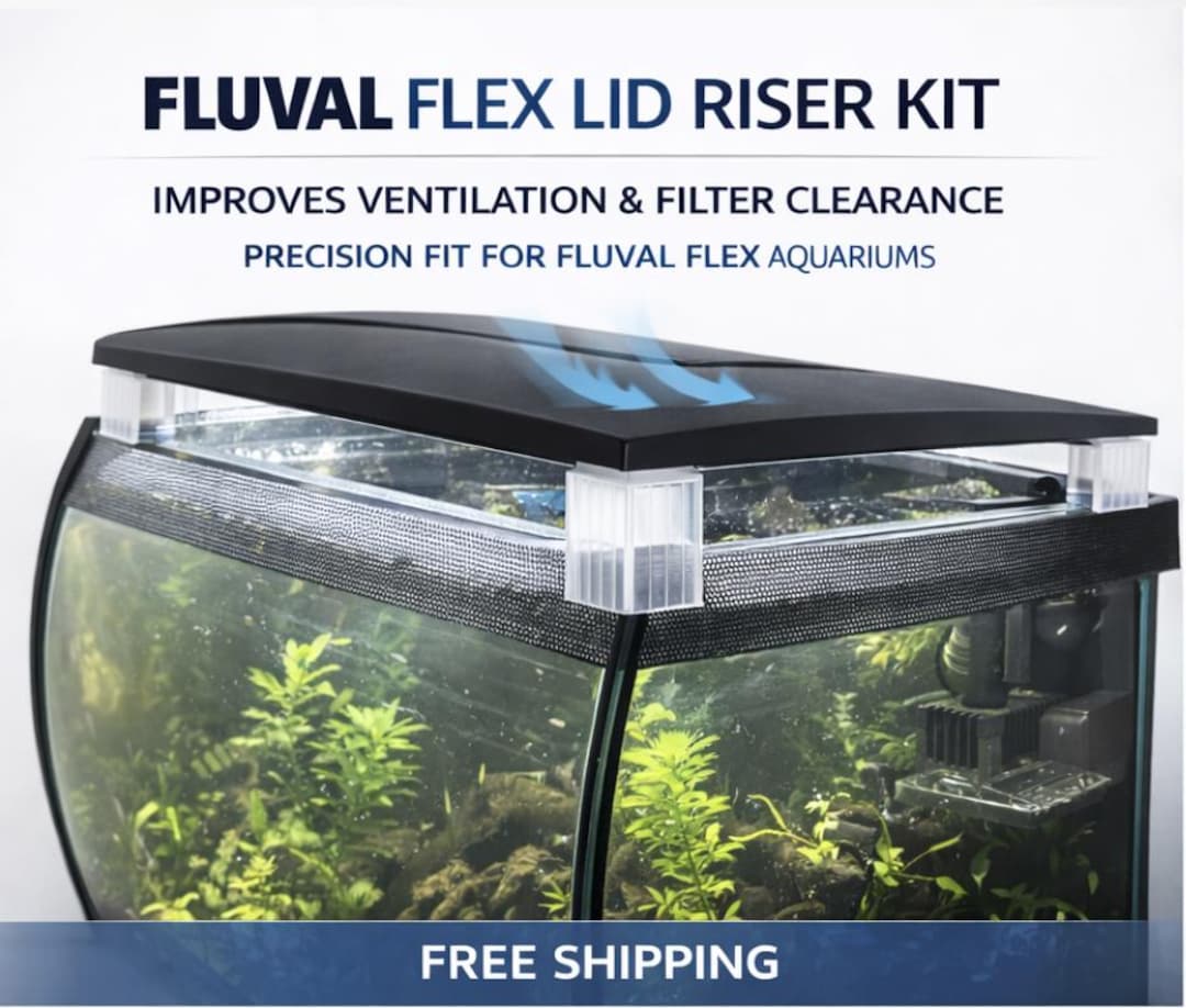 Fluval Flex Lid Riser Kit: 水槽の換気とフィルターの隙間 - Etsy 日本