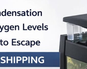 Fluval Flex Lid Riser Kit: 水槽の換気とフィルターの隙間 - Etsy 日本