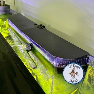 Copertura posteriore per acquario Fluval Flex da 32,5 galloni. Copertura posteriore per Fluval FlexSPEDIZIONE GRATUITA!