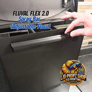 Fluval Flex 2.0 Spray Bar – Adjustable Flow Attachment for Fluval Flex Aquariums – Fits New and Old Models – Gentle Flow for Fish & Shrimp