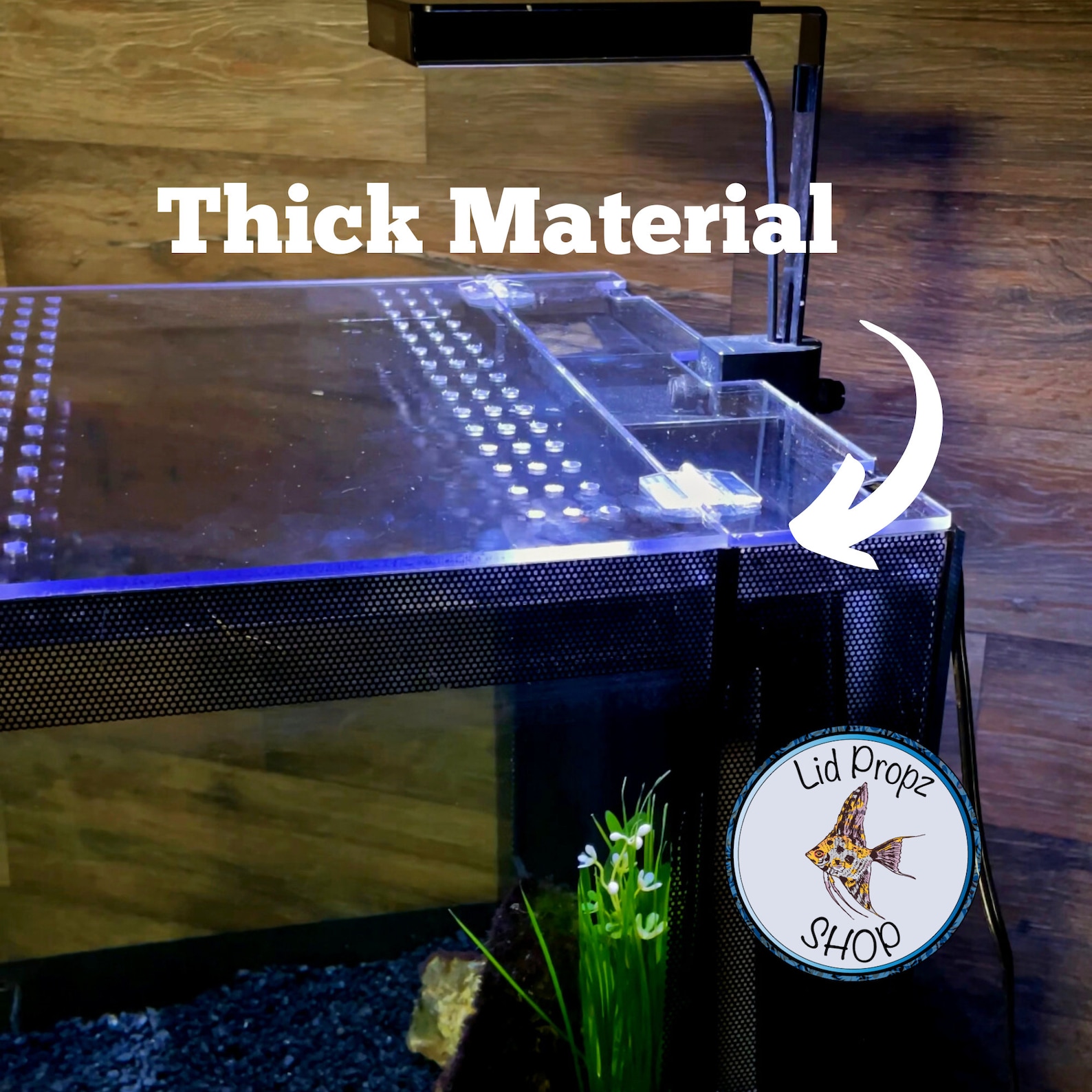 Fluval Flex Lid Clear or Tinted Fits 9 Gal. 15 Gal. 32.5 Gal Etsy