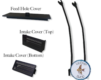 Fluval Flex Total Upgrade Kit – Protects Baby Fish & Shrimp and Makes Maintenance Easier (Fits 9G and 15G Tanks)  Shrimp Intake Covers