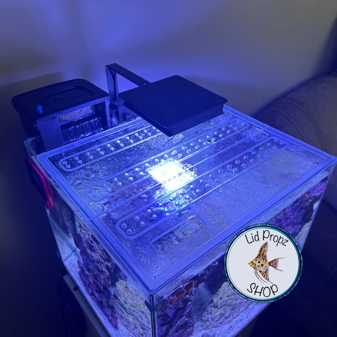 Aqueon Rimless Cube Aquarium Lids, Clear Lid for Fish Tank 14 Gallon