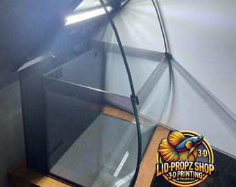 Aquarium Hood Prop – Solve the Problem of Holding Your Lid While Clean, or Aquascape (Fits Fluval Flex 32G, 15G, 9G & More) BEST (SET OF 2)