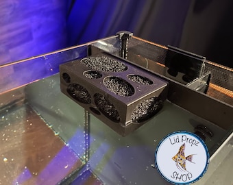 Copertura di aspirazione del filtro stampata in 3D: adatta ai gamberetti per Fluval Spec e FlexSPEDIZIONE GRATUITA!