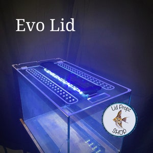 Fluval Flex、Evo 13.5用クリア蓋、Tank Topz製水槽用蓋、35ポンド以上のご注文で送料無料、Spec 3、5に適合