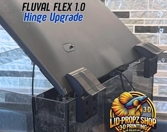 Fluval Flex 1st Generation Lid Hinge Replacement Kit | Conversion Upgrade for Fluval Flex Tanks FREE SHIPPING!