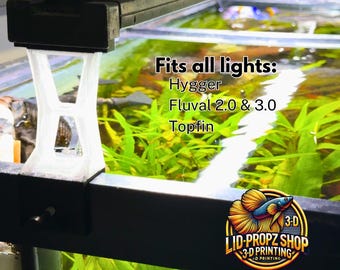 Aquarium Light Riser: Universal Fit, Wire Bracket LightsFREE SHIPPING!