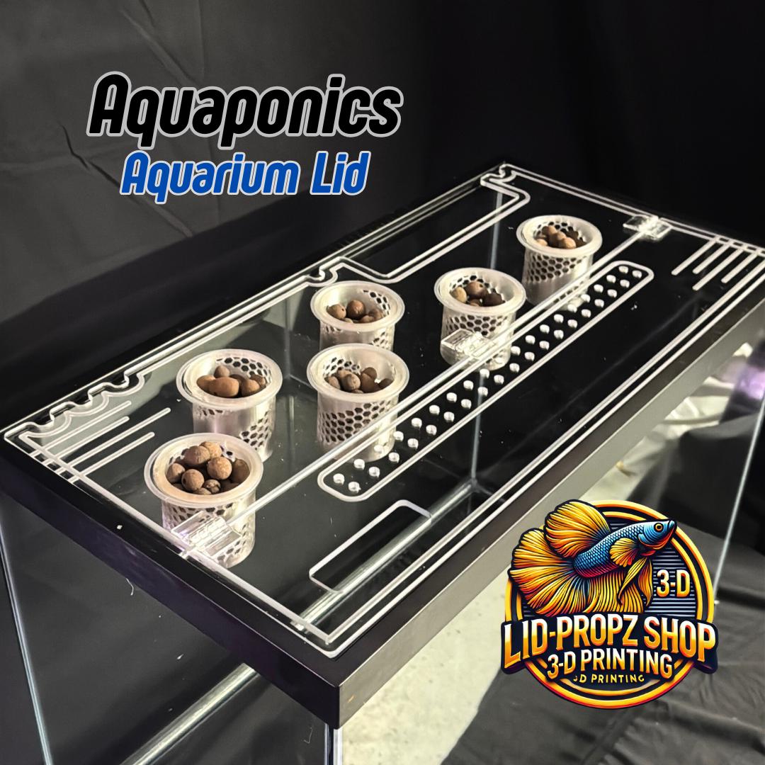 Aquaponics Aquarium Lid for All Tanks - GROW PLANTS! Aqueon, Topfin ...