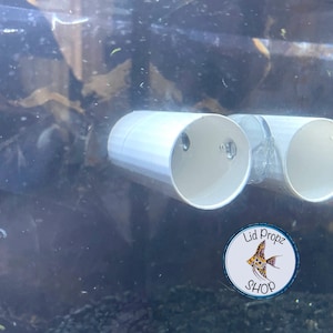 Betta Fish Relaxation Tube: White Aquarium Resting PlaceFREE SHIPPING!