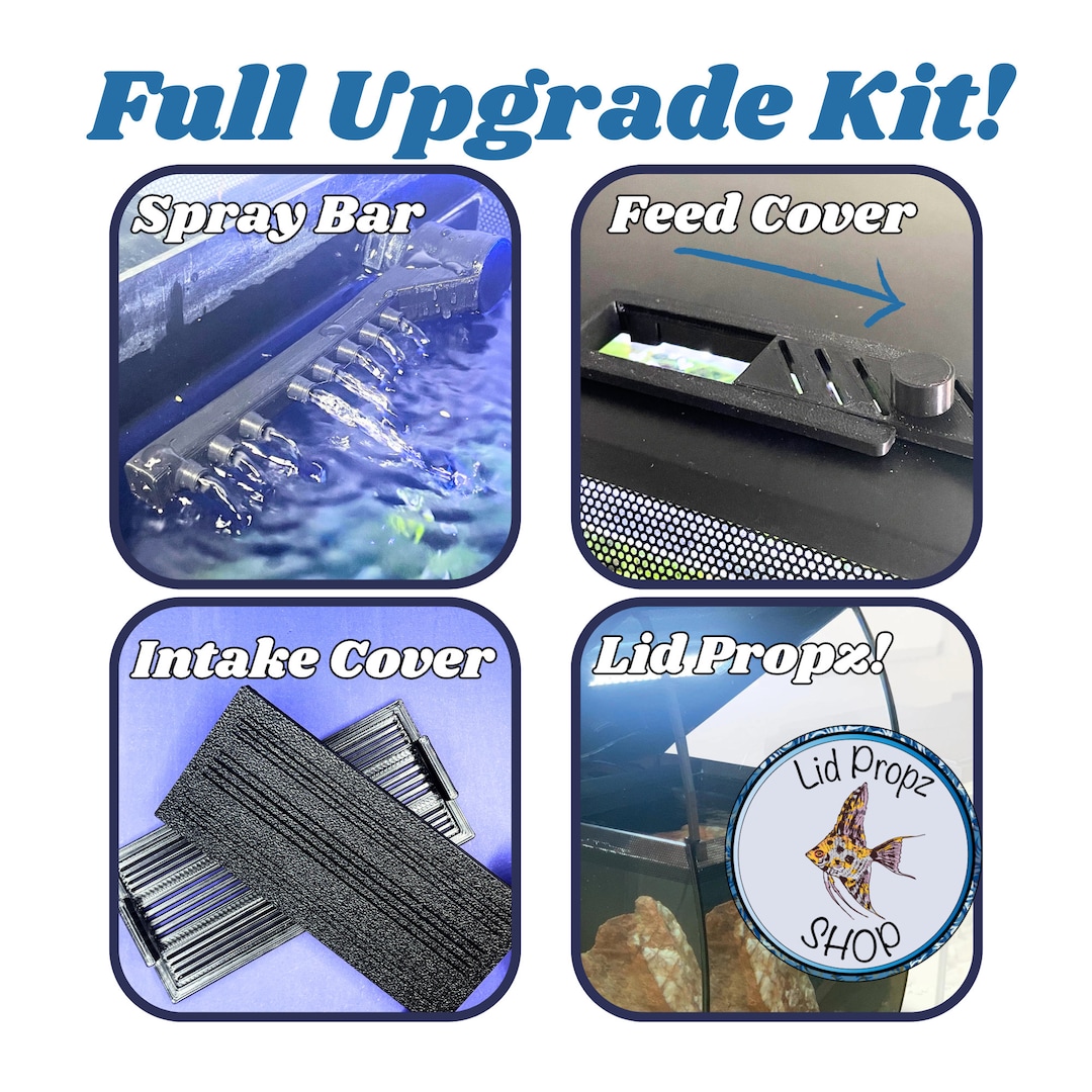 THE BEST Fluval Flex Upgrade KIT, Spray Bar, Aquarium Hood Props
