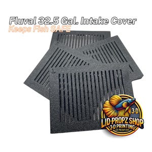 32.5G Fluval Flex Intake Covers, Set of Four,  Flex 132l Intake covers, Snorkel and Blank Options, All Intakes Covered, Best For Shrimp