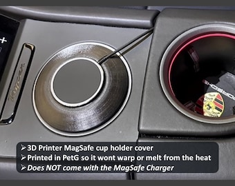 Cup holder cover for MagSafe Chargers