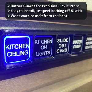 Precision-Plex Switch Panel Button Guards