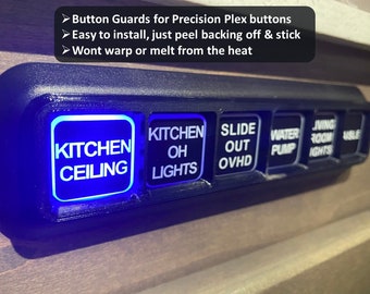 Protectores de botones del panel de interruptor Precision-Plex