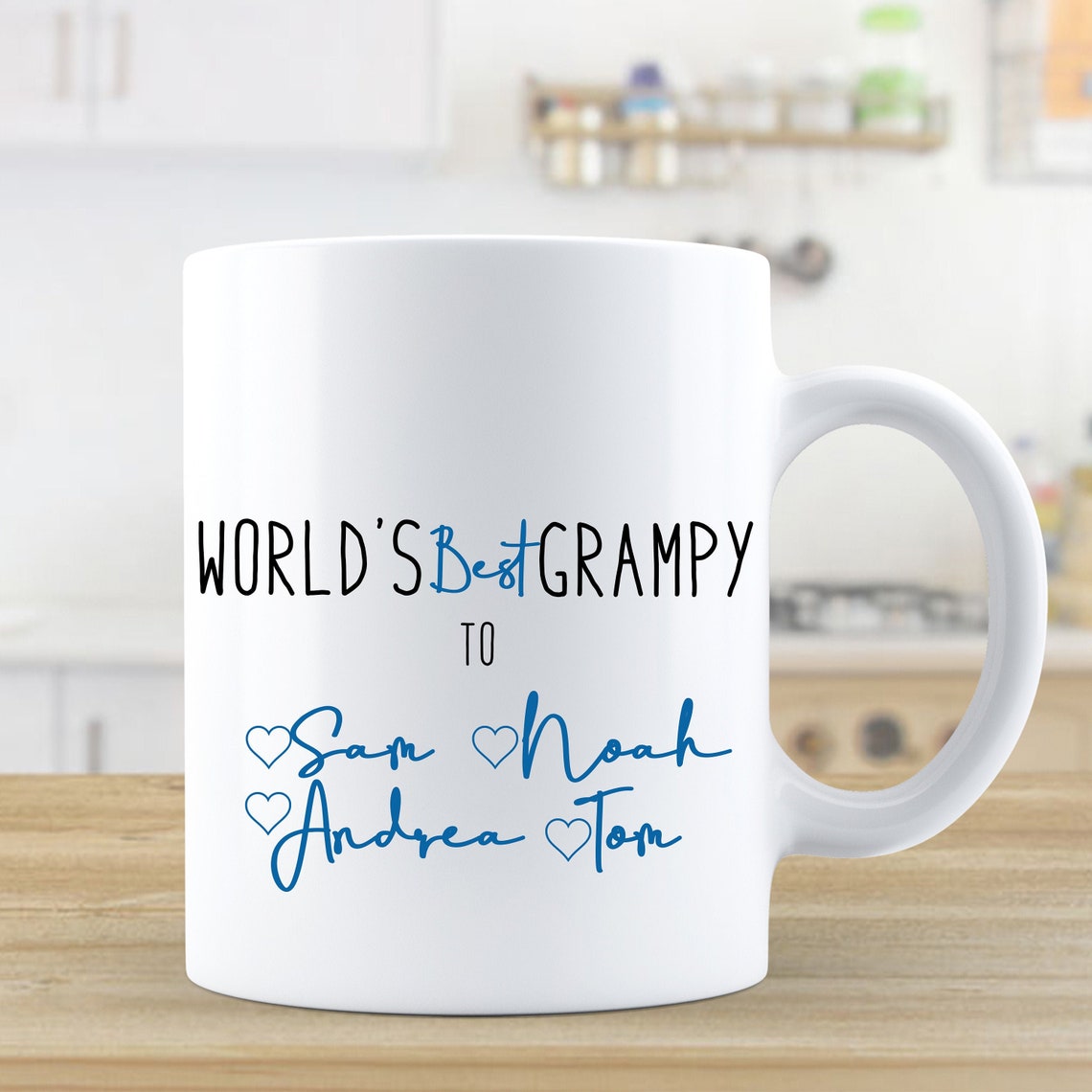 Personalized Mug Couples Mommy Daddy Uncle World's Best Etsy