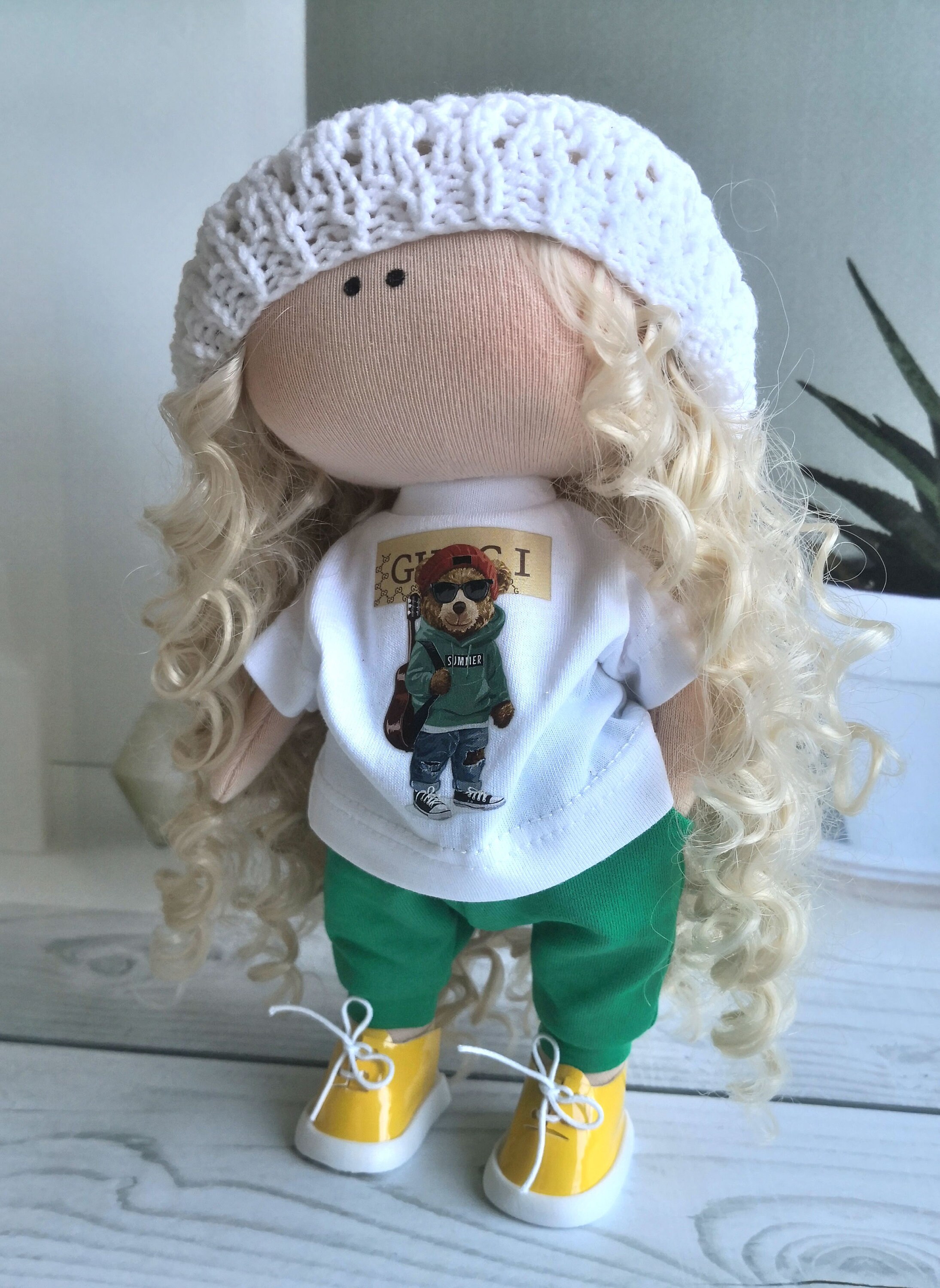 Cloth doll KIT Doll making KIT DIY doll sewing kit Cloth Etsy