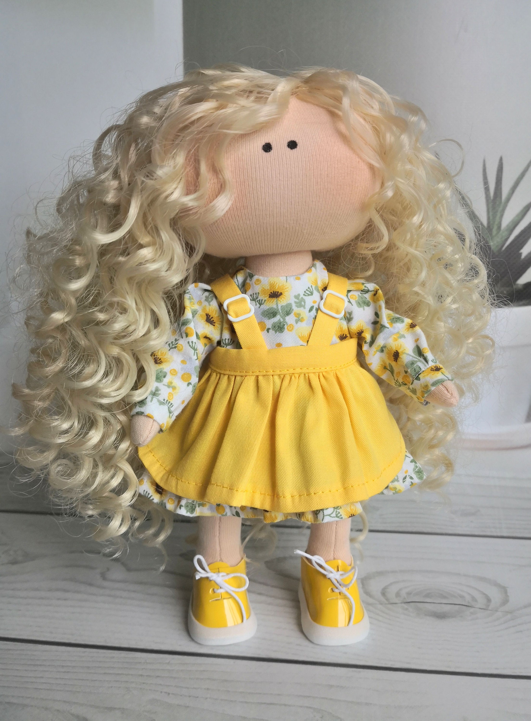 Doll making KIT Cloth doll KIT DIY doll sewing kit Cloth Etsy