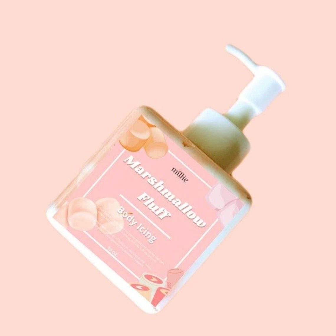 Marshmallow Fluff Body Icing, Lotion, Moisturizer, Whipped Body Cream