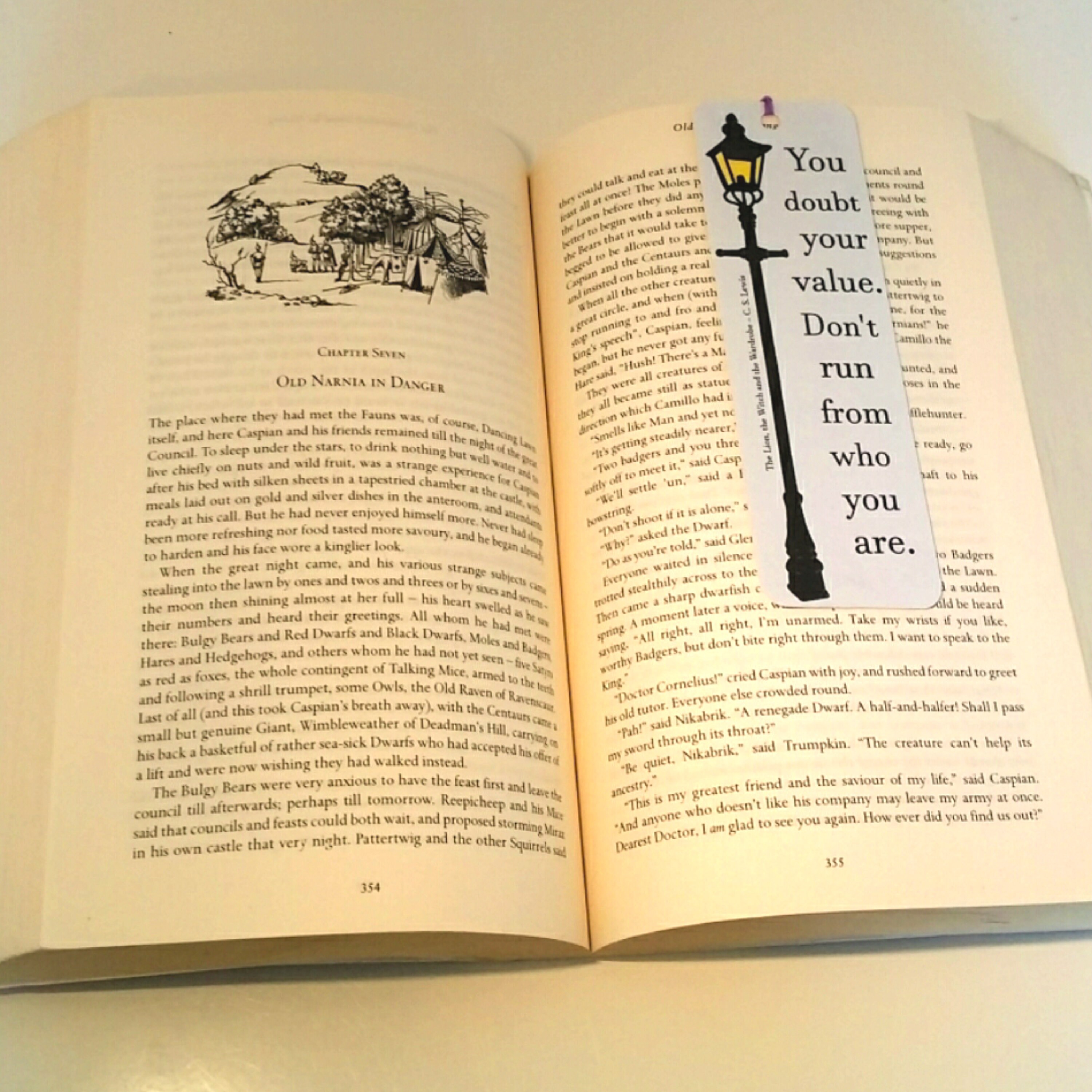 Narnia Themed Bookmark | Etsy