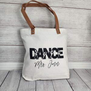 Choreographer Gift, Custom Dance Teacher Gift, Ballet Tote or ...