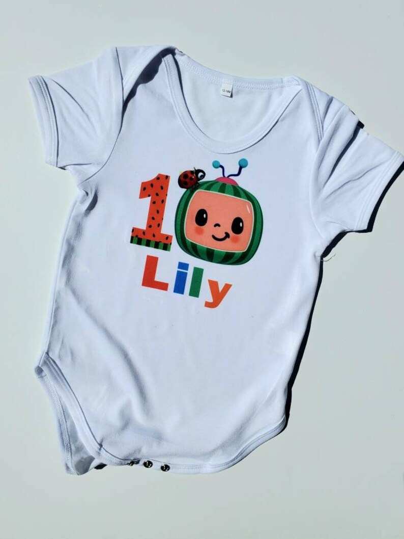 Download Personalized Cocomelon Birthday Shirt Gender Neutral | Etsy